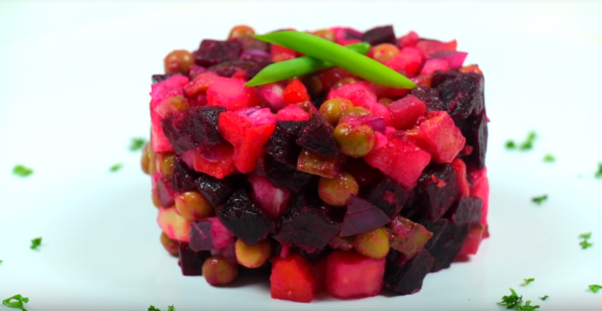 Король салатов: винегрет-самый вкусный рецепт