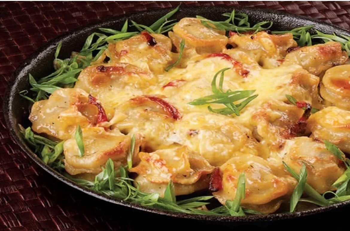 Пельмени со сметаной и сыром в духовке  рецепт с пошаговыми фото