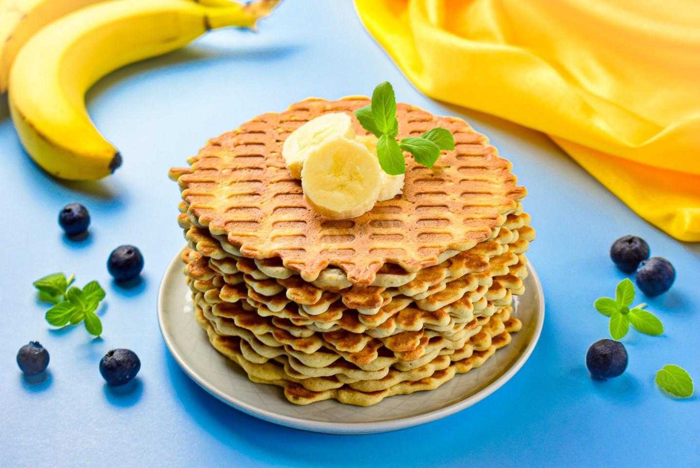 Творожные вафли в вафельнице
