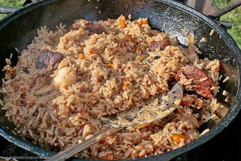 Приготовить плов в казане — 7 самых вкусных рецептов