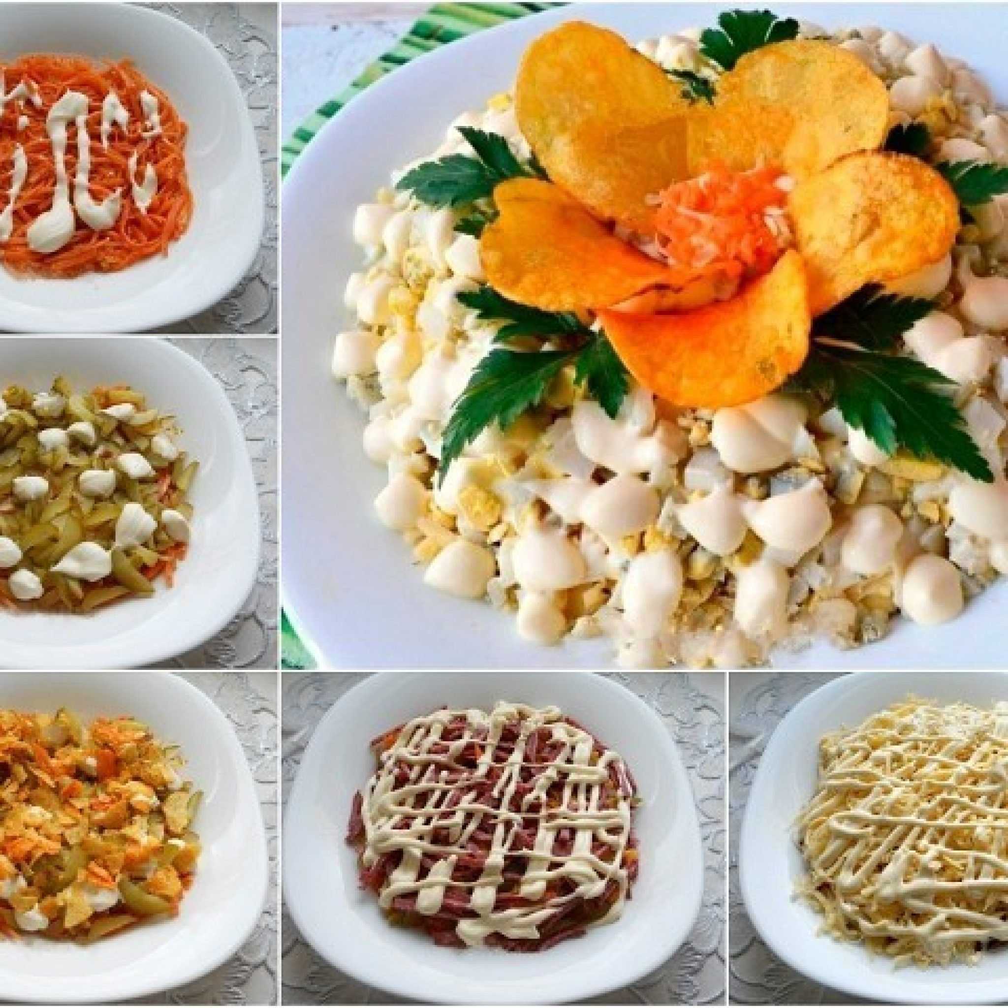 Простые и вкусные салаты с чипсами: 8 рецептов