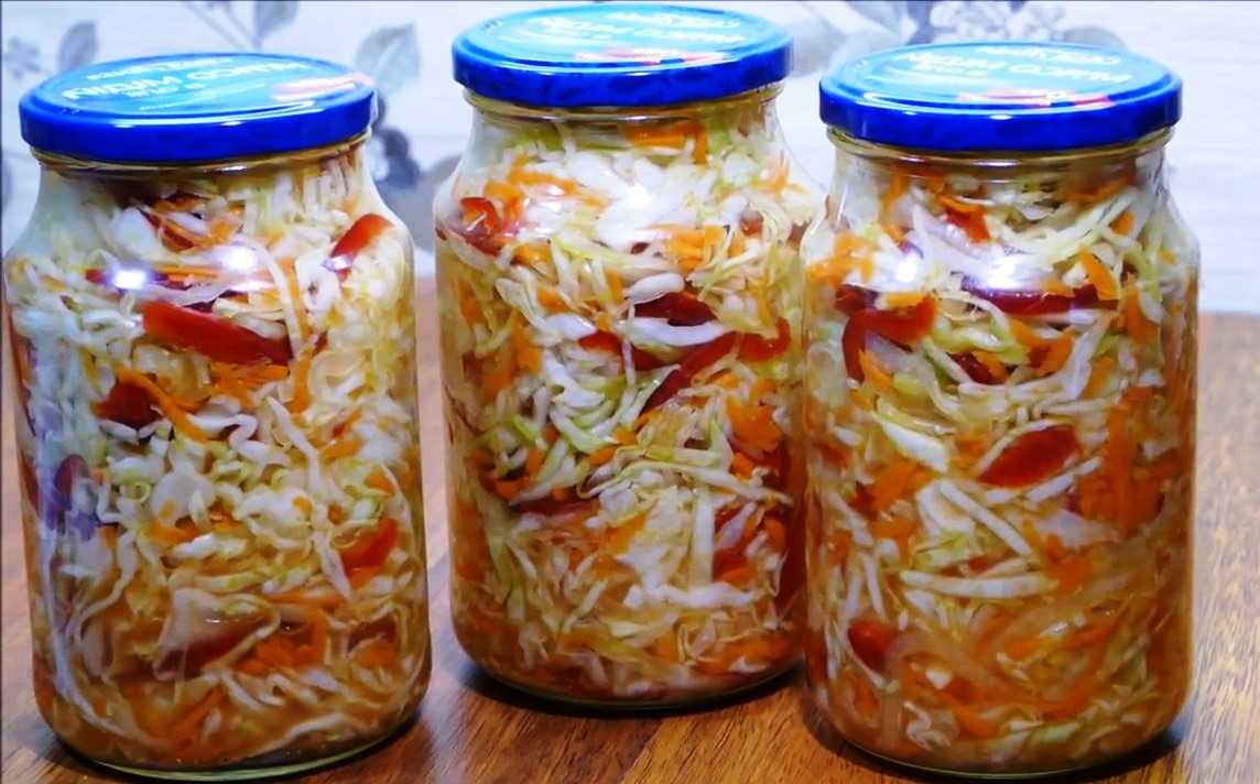 Капуста маринованная кусками: 5 рецептов быстрого приготовления