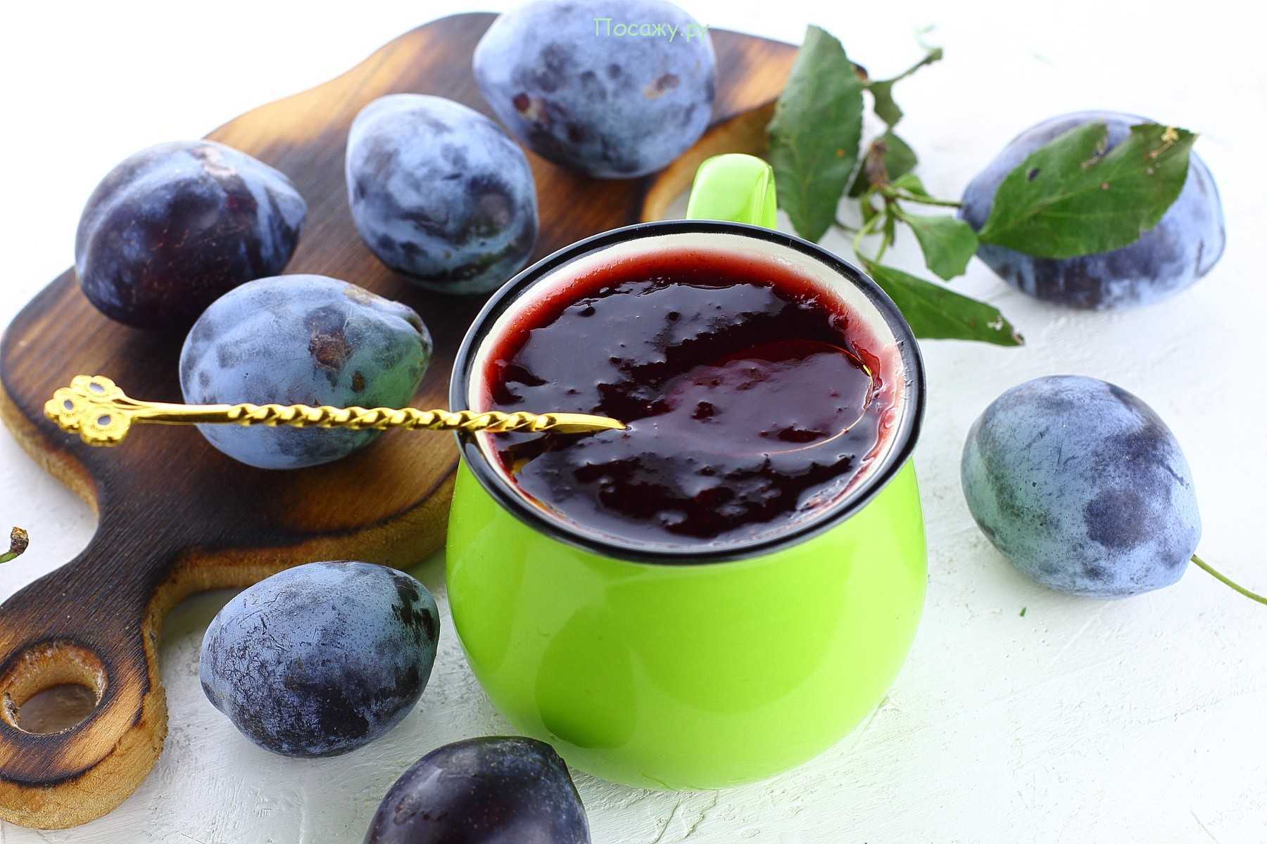 Варенье из слив без косточек на зиму: простые рецепты очень вкусного сливового варенья