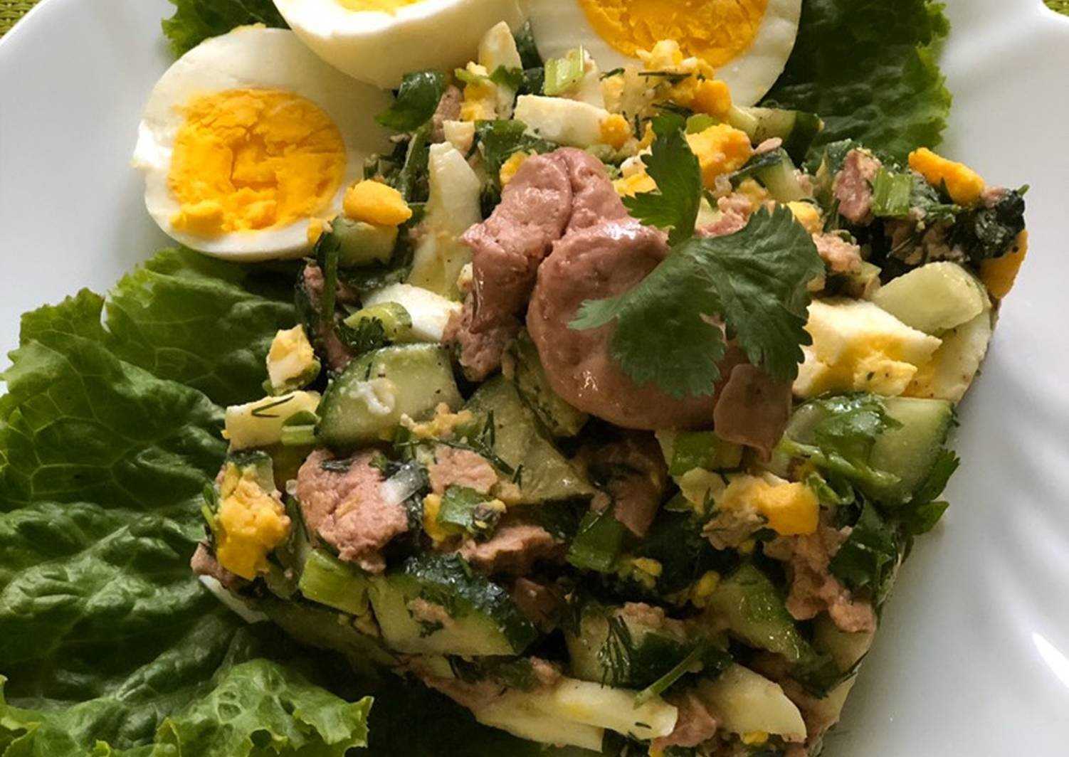 Салат из печени трески: 15 самых вкусных рецептов