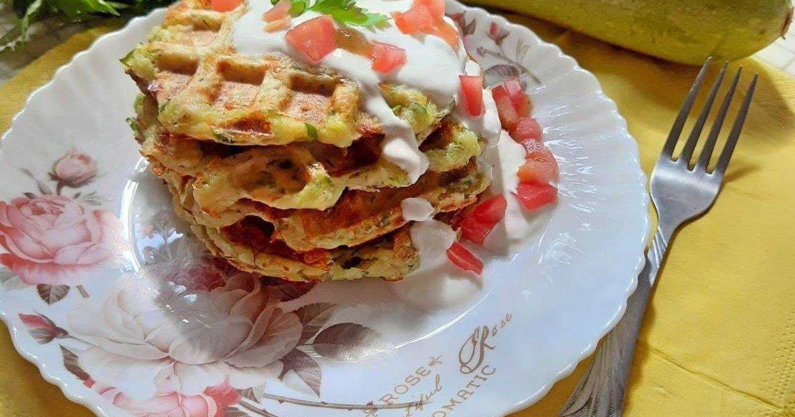 Вафли из кабачка в электровафельнице – рецепт бюджетной и вкусной закуски