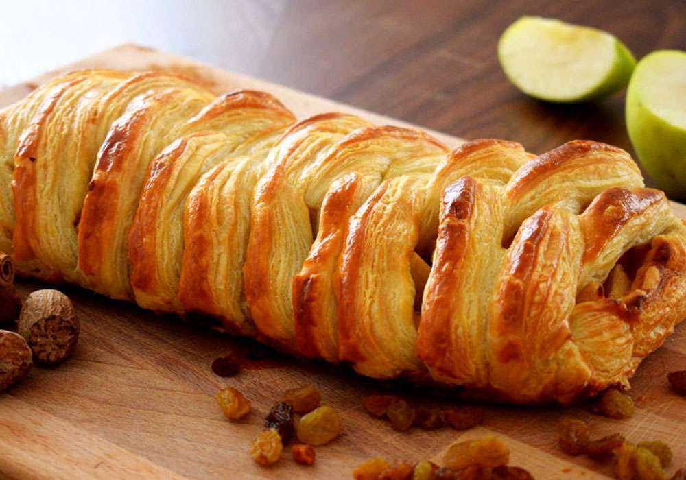 20 вкуснейших рецептов штруделя с яблоками из слоеного теста
