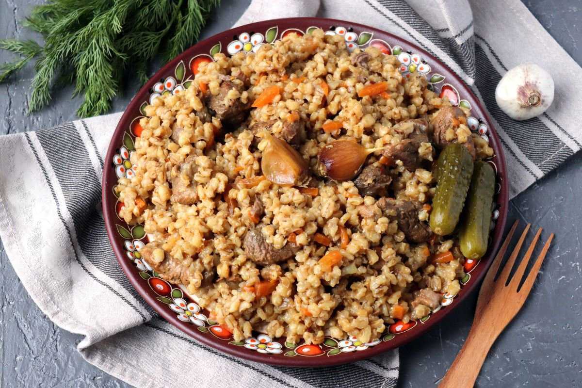 Гречневая каша с тушенкой пошаговый рецепт с фото быстро и просто от алены каменевой