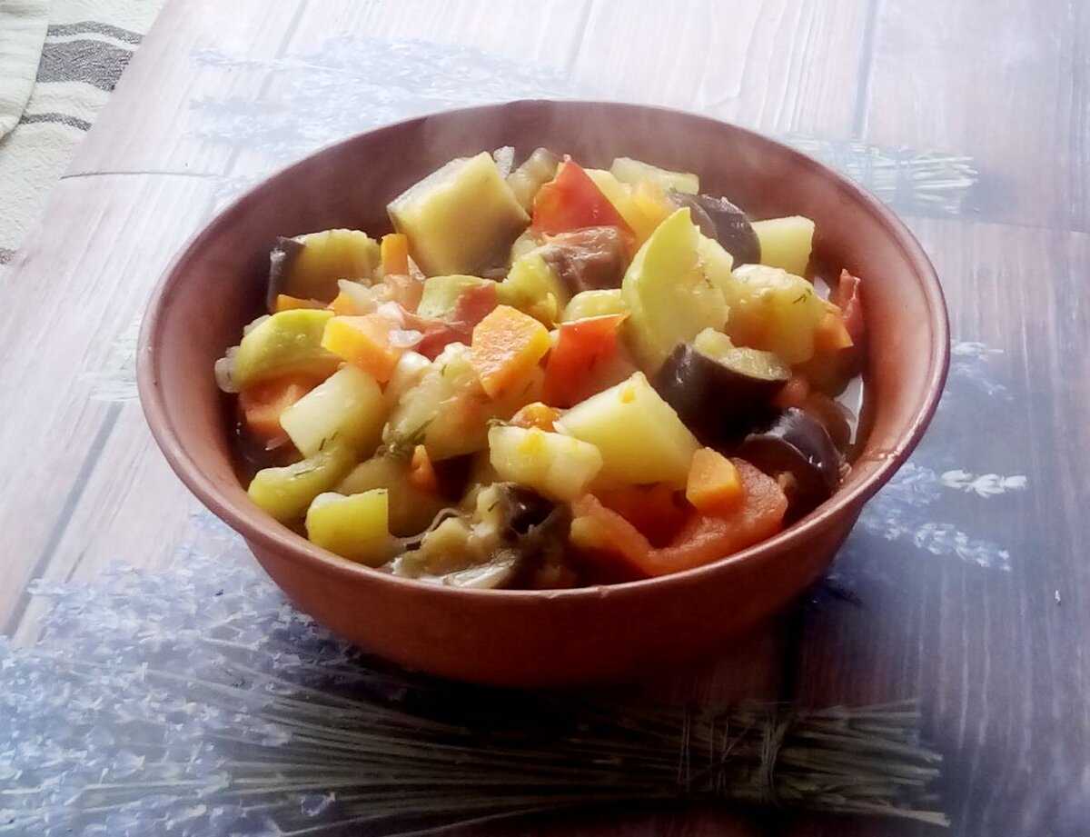 Овощное рагу – 9 самых вкусных рецептов рагу из овощей                          