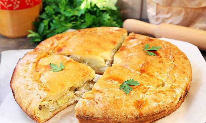 Мини курники из слоеного теста, простой рецепт с пошаговым фото