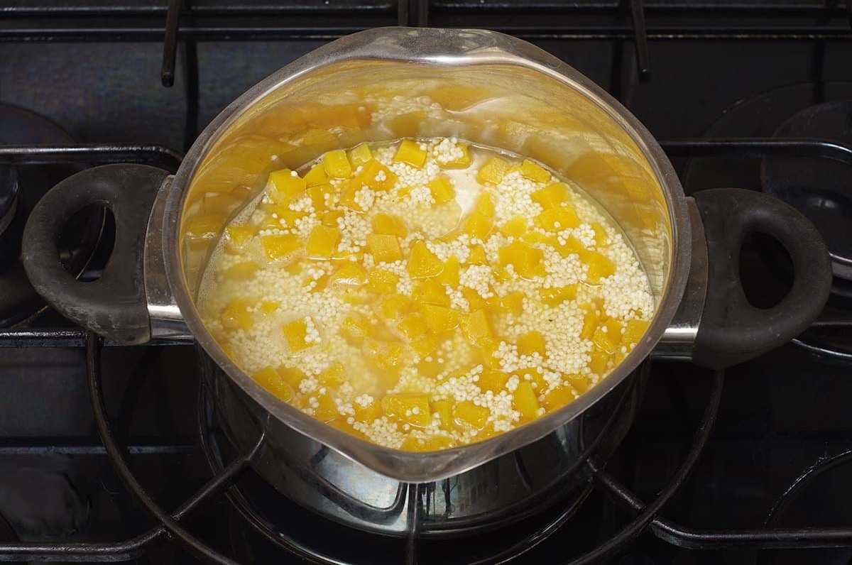 Каша в тыкве запеченная в духовке: вкусный рецепт приготовления