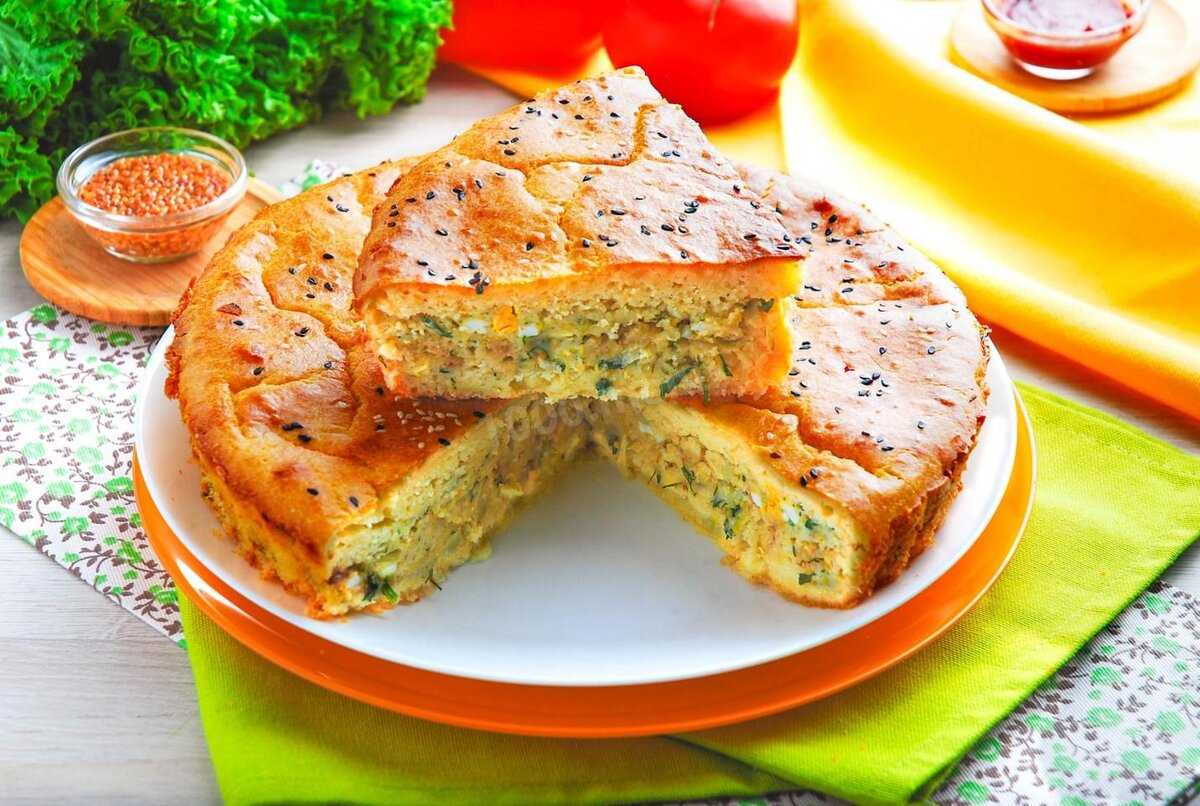 Заливной пирог с капустой – 9 быстрых и вкусных рецептов в духовке