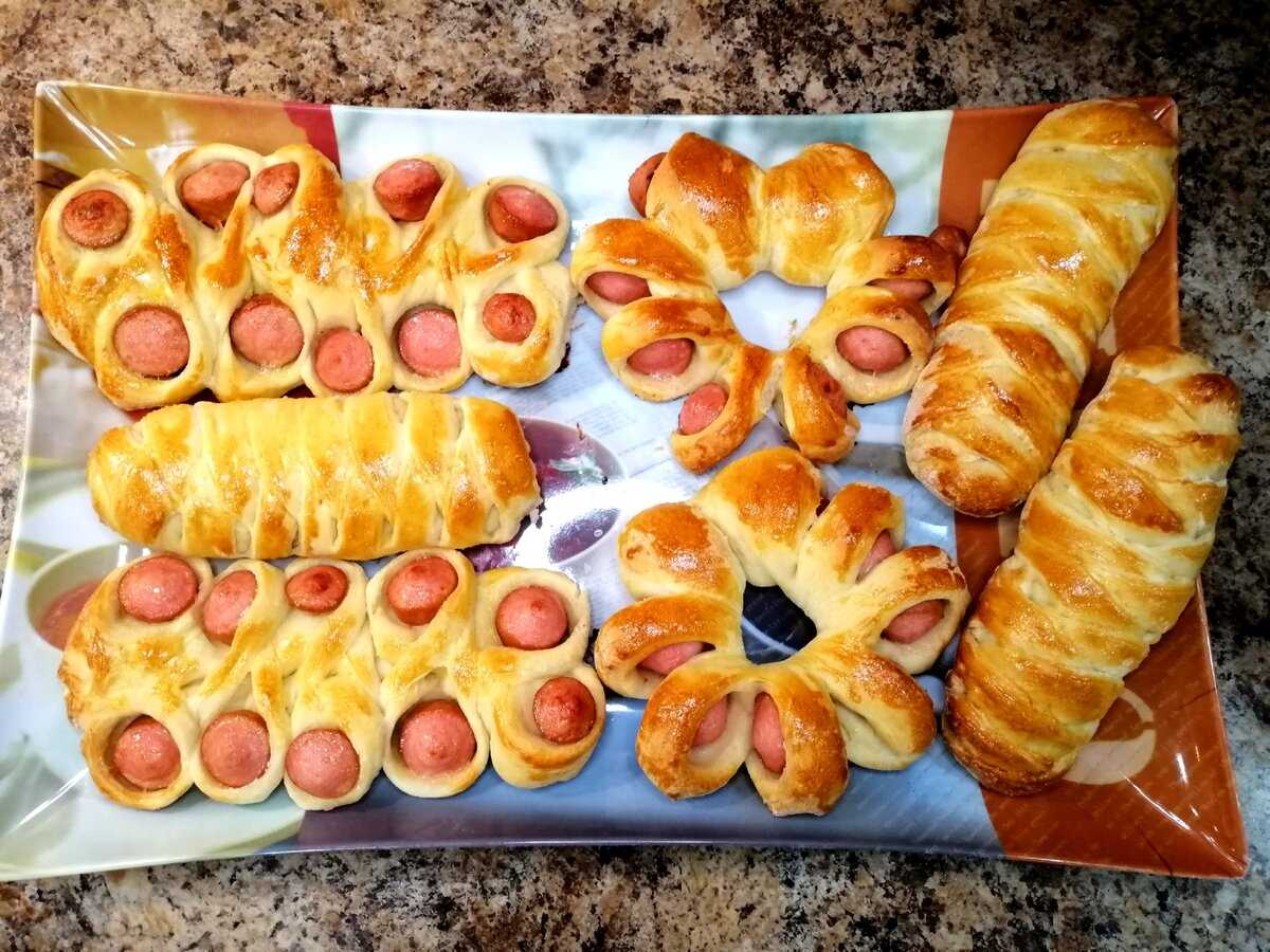 Слойки с колбасой пошаговый рецепт быстро и просто от екатерины лыфарь
