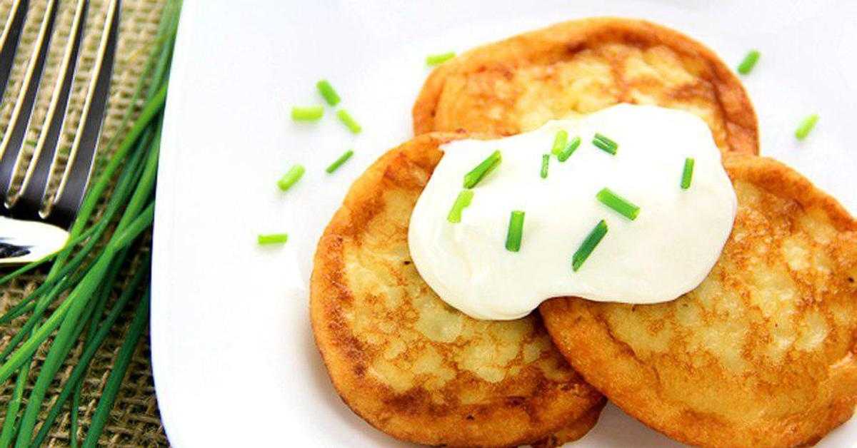Оладьи из картофельного пюре или вареной картошки