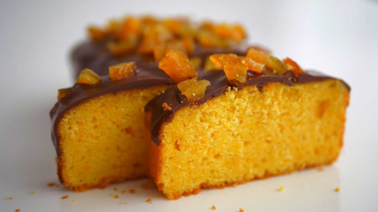 Рецепт апельсинового кекса (с цедрой и соком) в духовке
