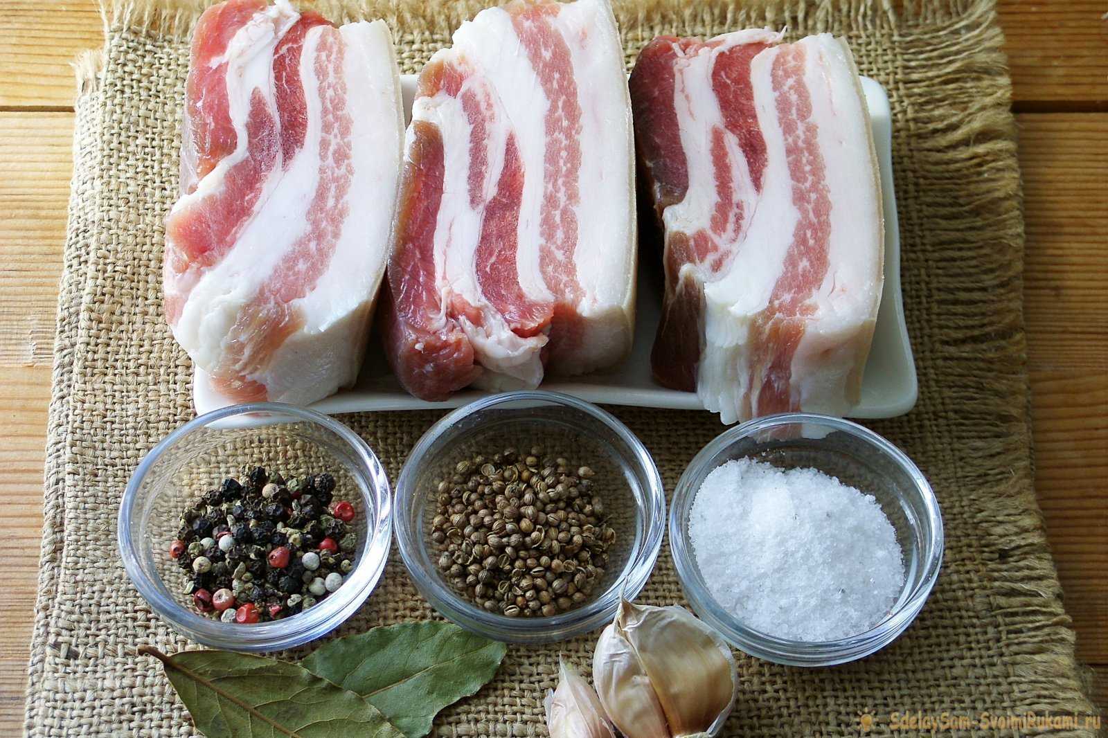 Сало солёное сухим способом — рецепты приготовления вкусного сала в домашних условиях