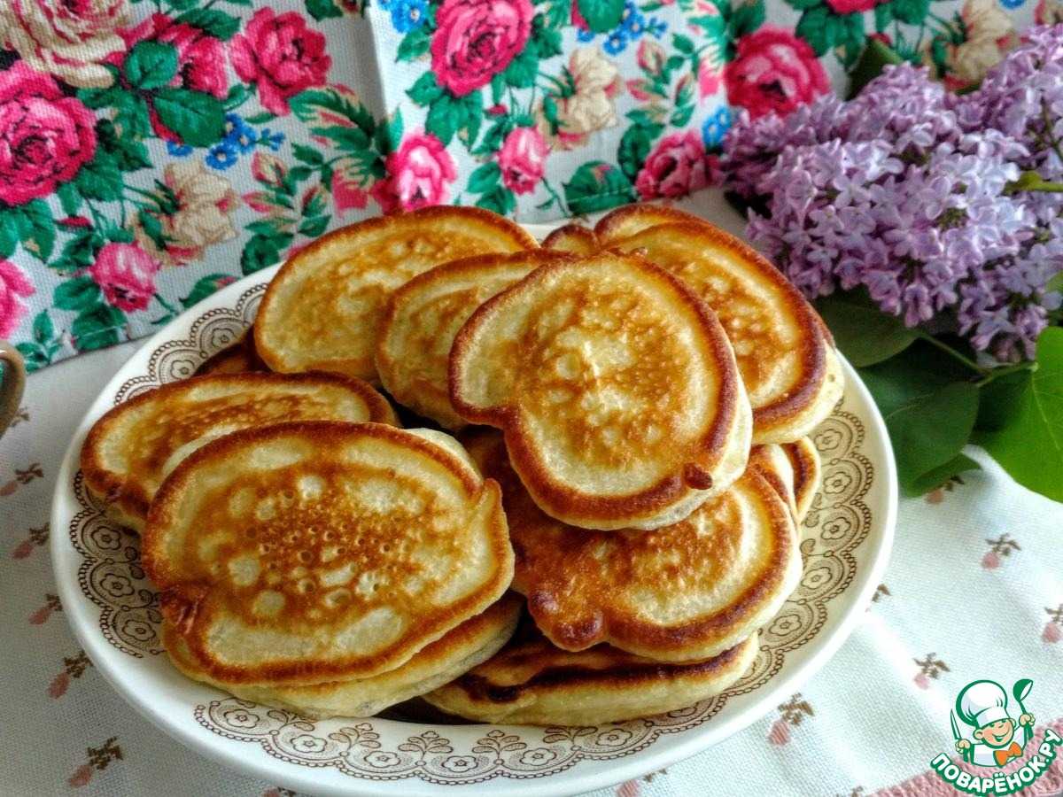 Пышные оладьи на кислом молоке: список ингредиентов и рецепт приготовления