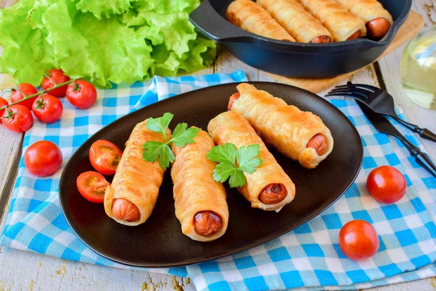 Сосиски в тесте - топ 8 вкусных и простых рецептов с фото