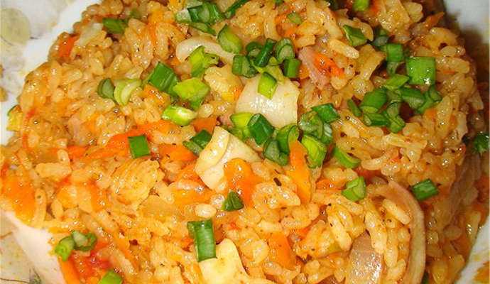 Жареные кальмары с луком – 6 очень вкусных рецептов приготовления