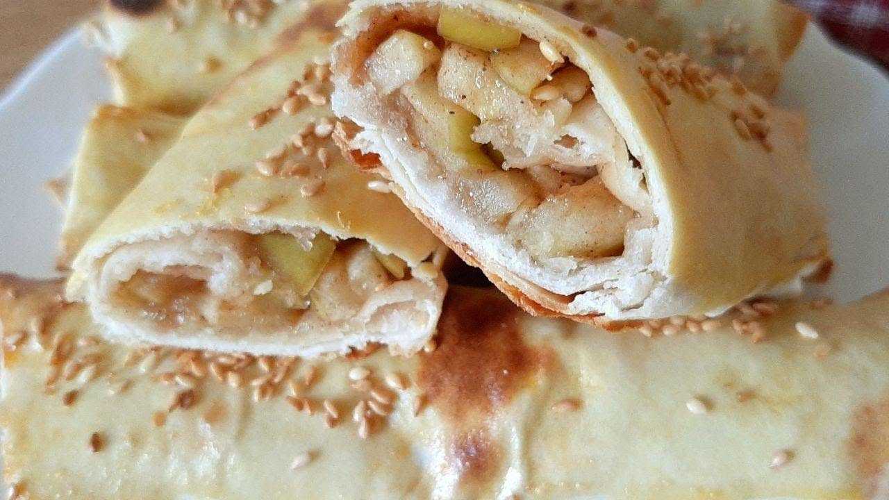 Штрудель из лаваша: секреты приготовления