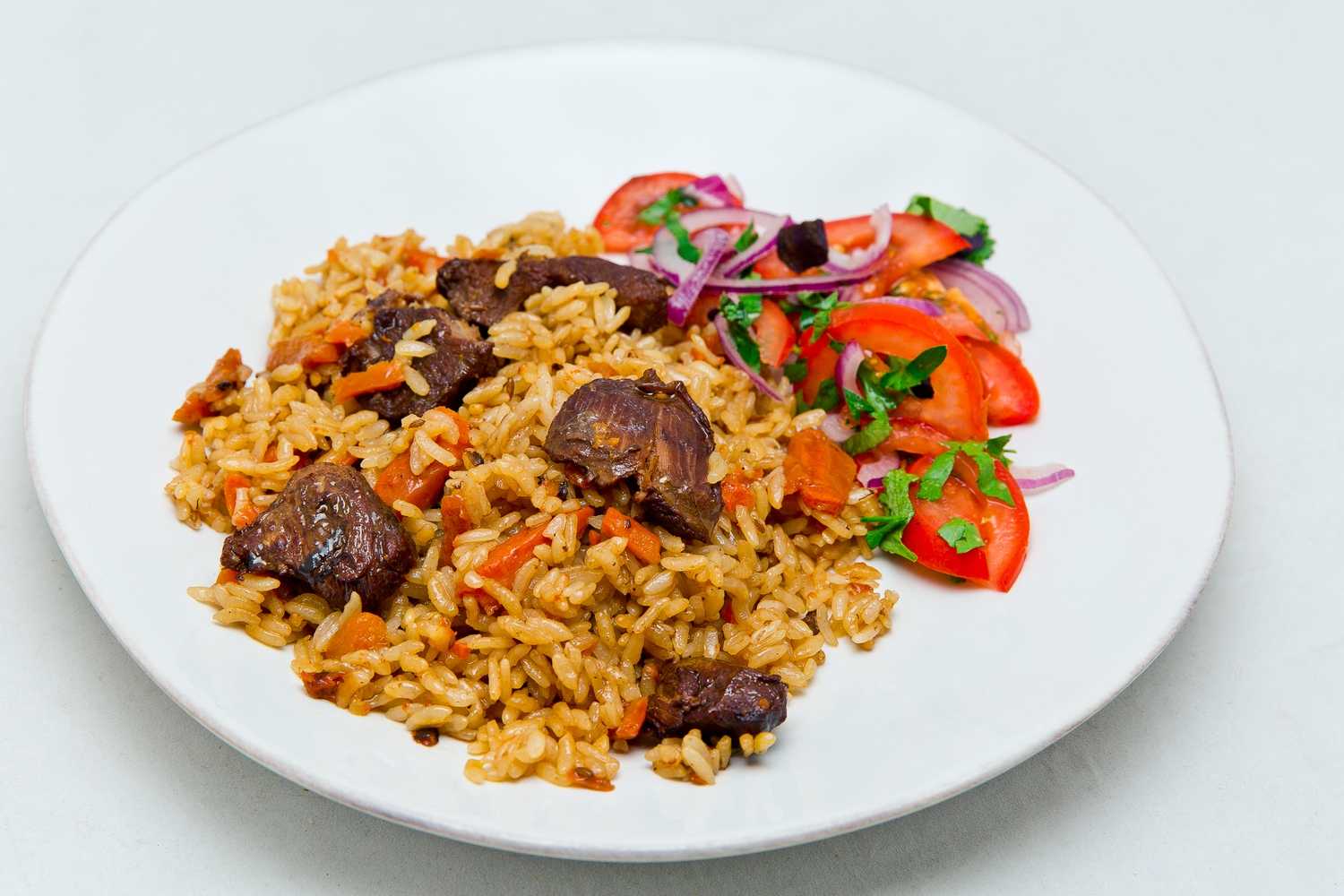 Плов на костре в казане из говядины (по-узбекски). как приготовить вкусный, рассыпчатый плов с рисом девзира