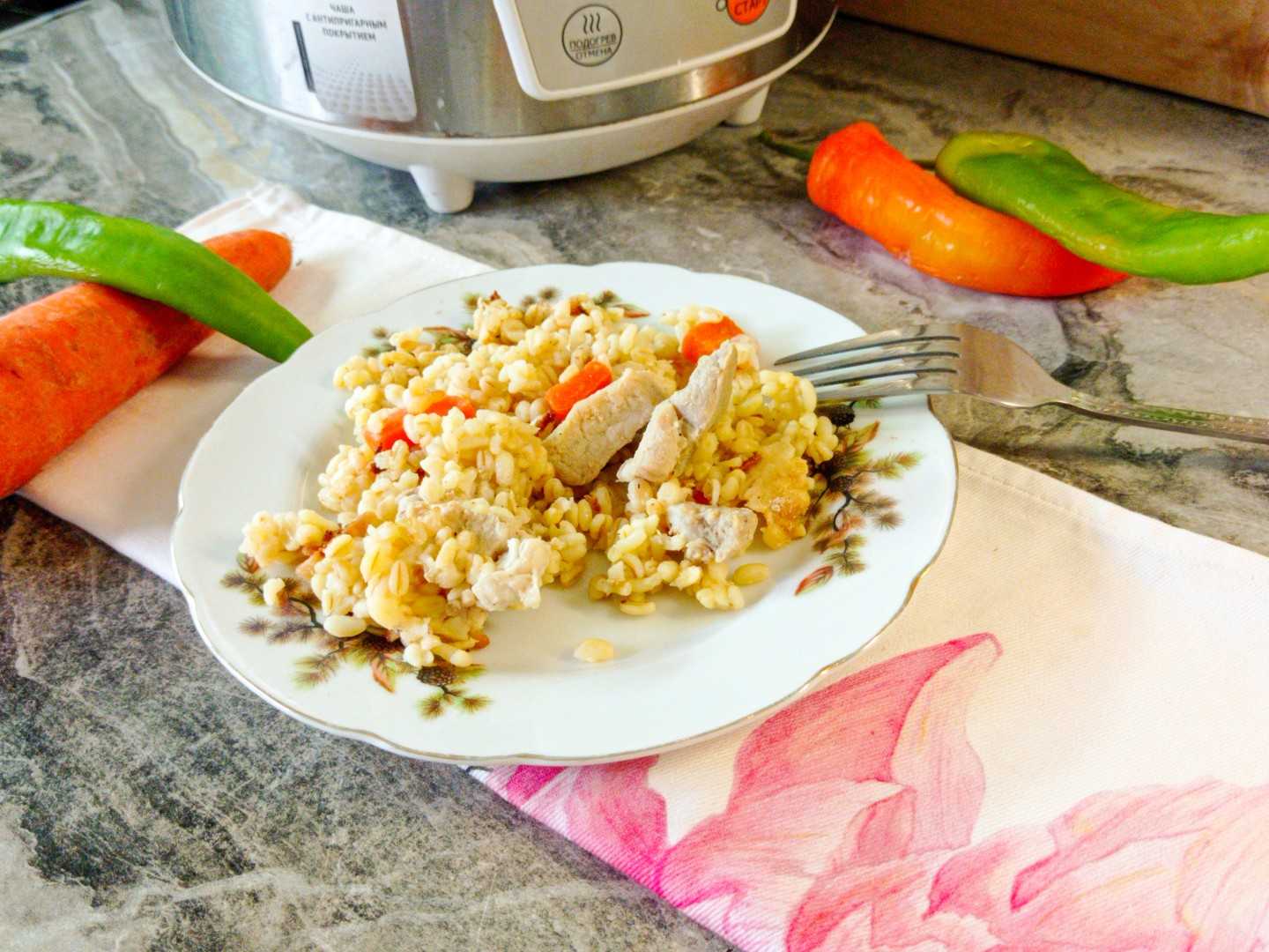 Плов из индейки, рецепт с фото пошагово