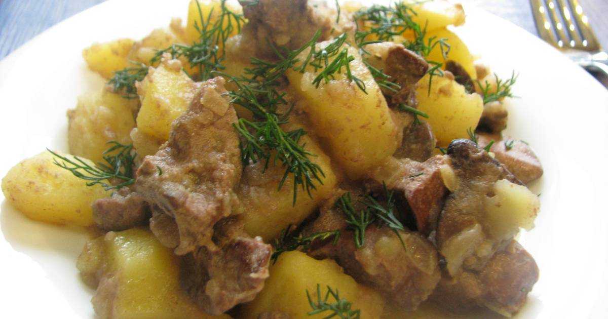Печень с картошкой: 5 самых вкусных рецепта