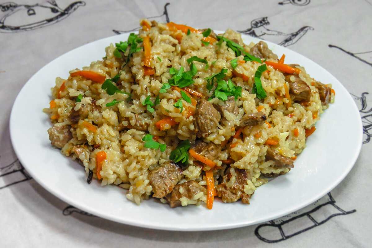 Узбекский плов из говядины – пошаговые рецепты с фото