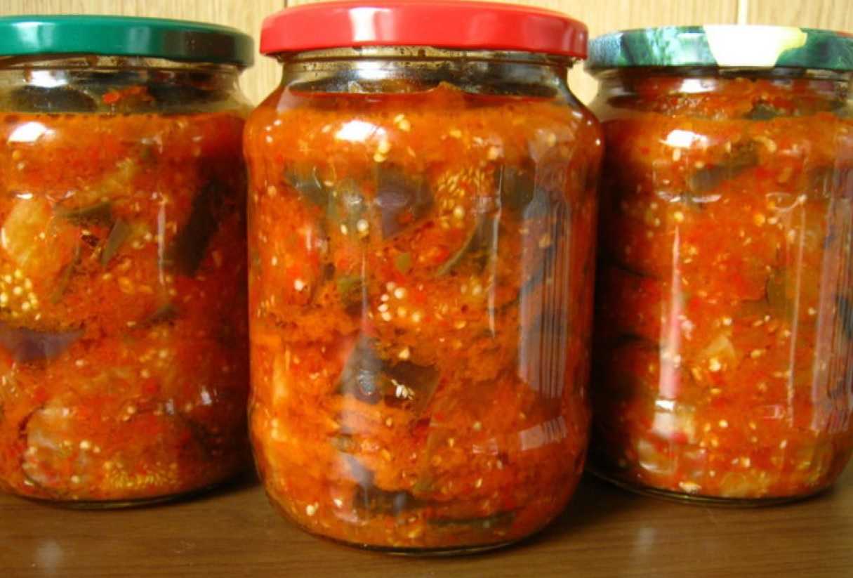 Самые вкусные салаты на зиму из баклажанов - 7 рецептов заготовок
