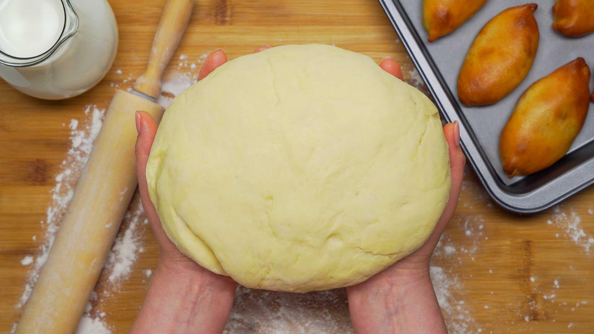 Дрожжевое тесто для пирожков — 4 очень вкусных рецепта