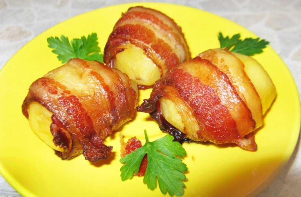 3 рецепта картофеля с беконом в духовке (с пошаговыми фото)