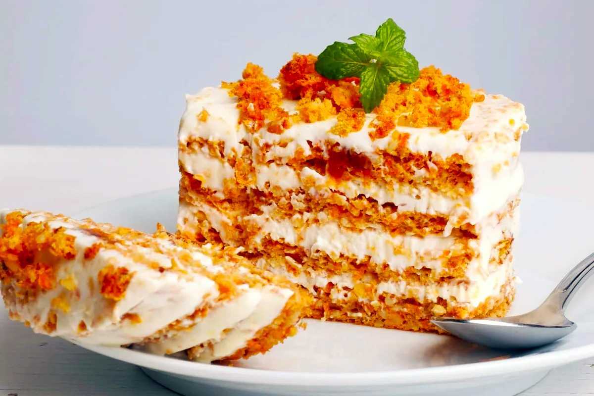 Морковный торт: 12 простых и вкусных рецептов