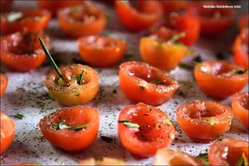 Вяленые помидоры черри как у мамы — очень вкусно по-домашнему