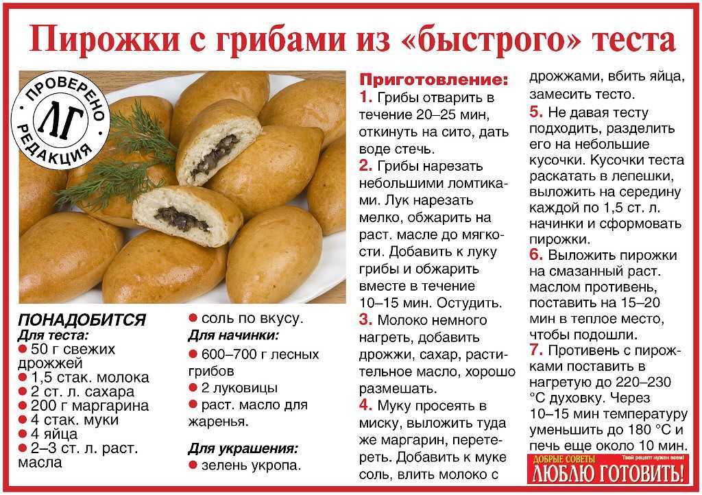 Дрожжевое тесто для пирожков — 8 простых и вкусных рецептов