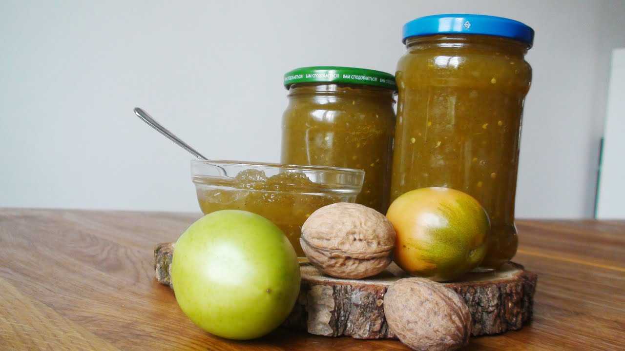 Варенье из зеленых помидор — 10 самых простых и очень вкусных рецептов приготовления