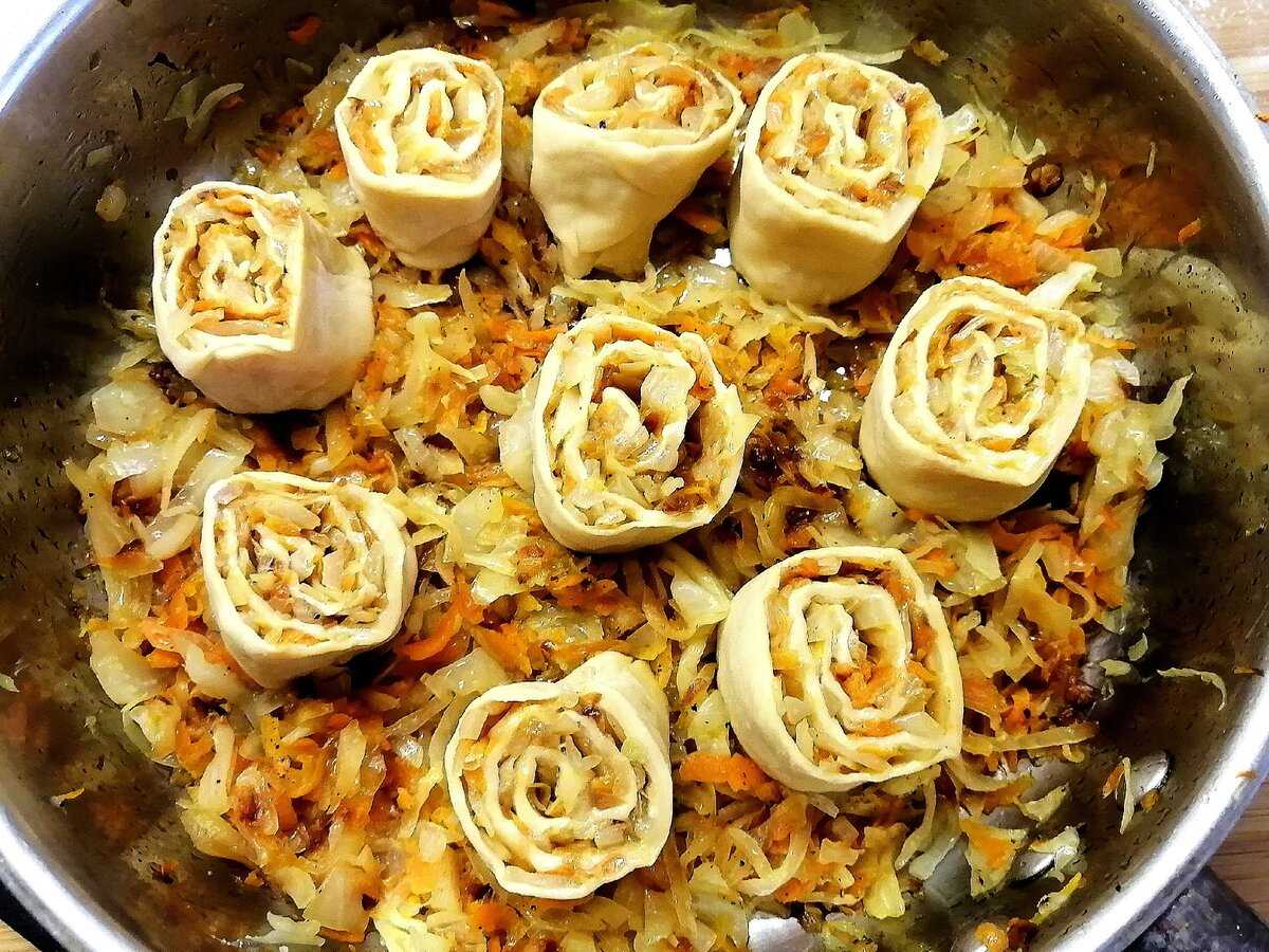 Штрудли с мясом и картофелем по-немецки рецепт фото пошагово и видео - 1000.menu