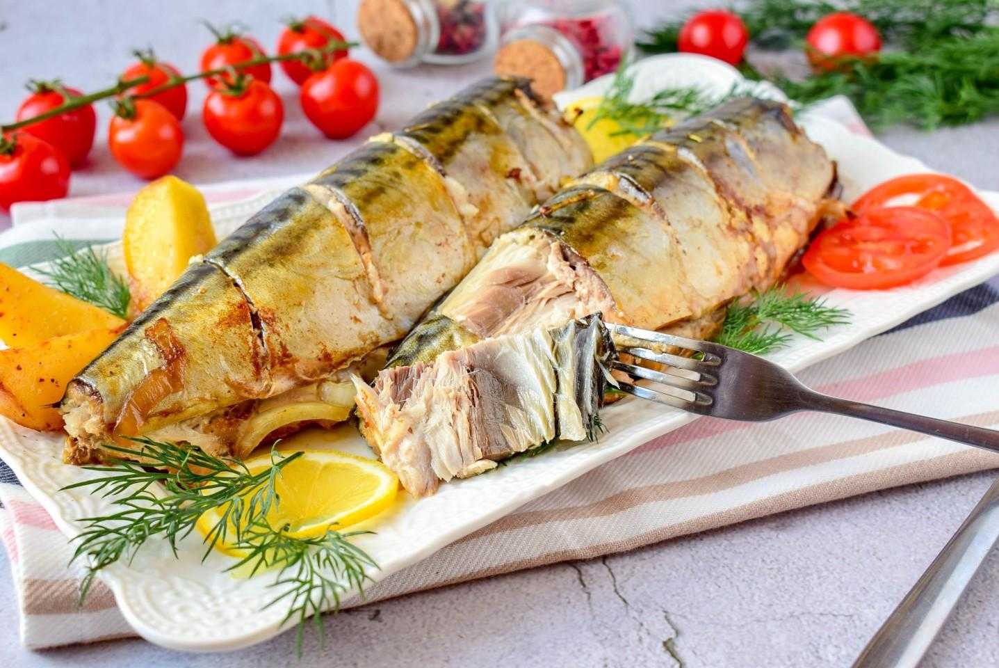 Скумбрия в духовке — самый вкусный и быстрый рецепт. пошаговый рецепт с фото — ботаничка