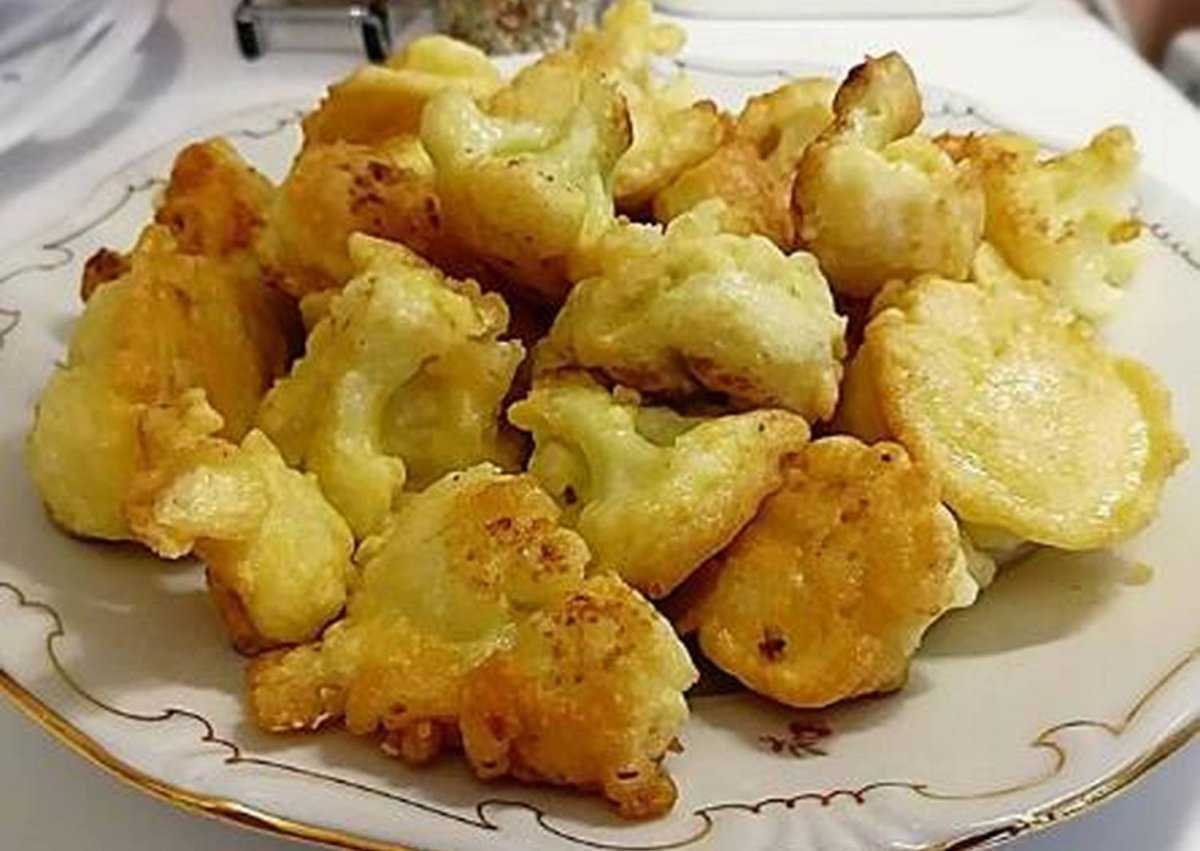 Цветная капуста в кляре. как сделать кляр для цветной капусты