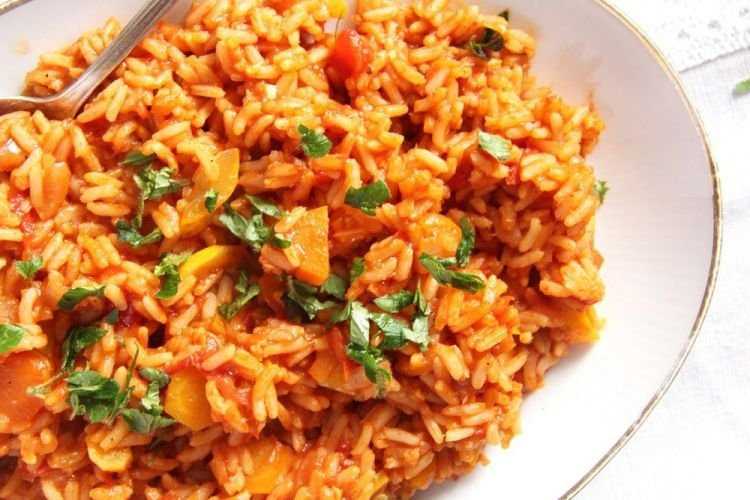 20 отличных рецептов риса с овощами на сковороде