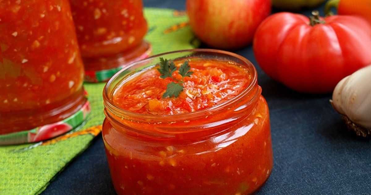 Аджика с яблоками и помидорами на зиму: очень вкусный рецепт
