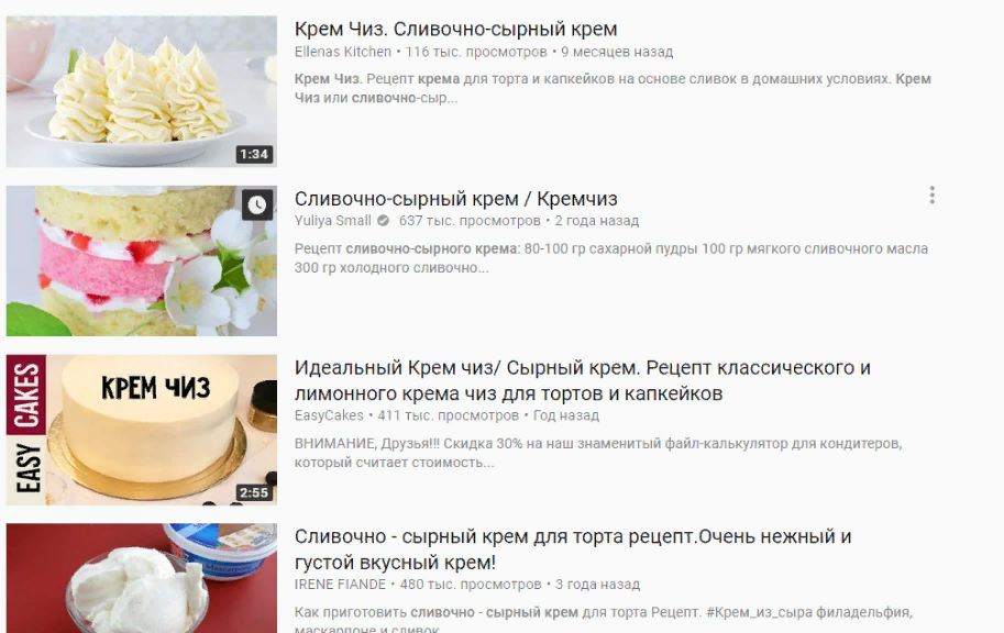 Крем чиз рецепт для торта: на масле, на сливках, для выравнивания и для капкейков - сладкие хроники