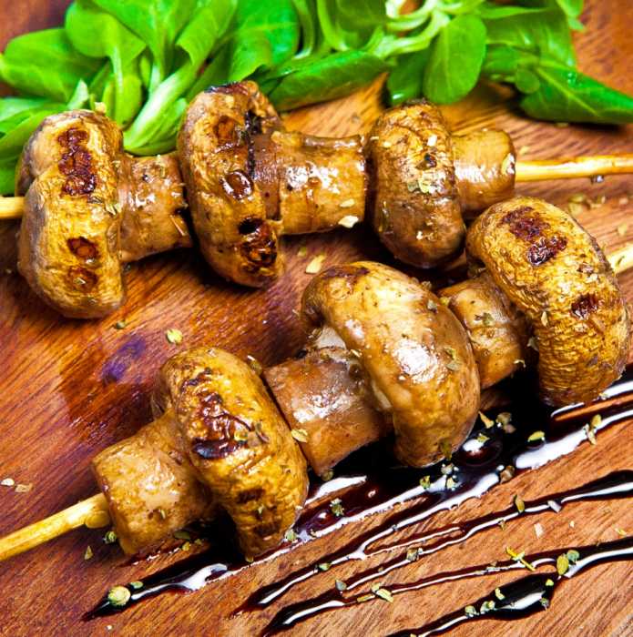 Шампиньоны на мангале: 10 самых легких и вкусных рецептов