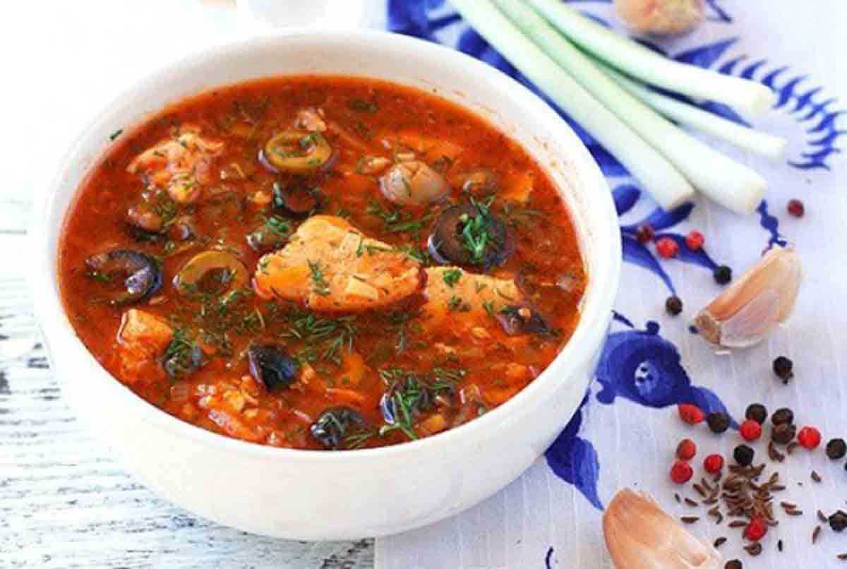 Сборная мясная солянка с капустой — классический рецепт с пошаговыми фото
