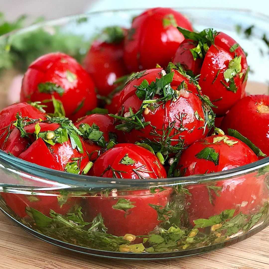 Помидоры по-корейски: самые вкусные рецепты быстрого приготовления