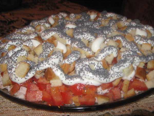 Салат гнездо глухаря — очень вкусные 6 классических рецептов