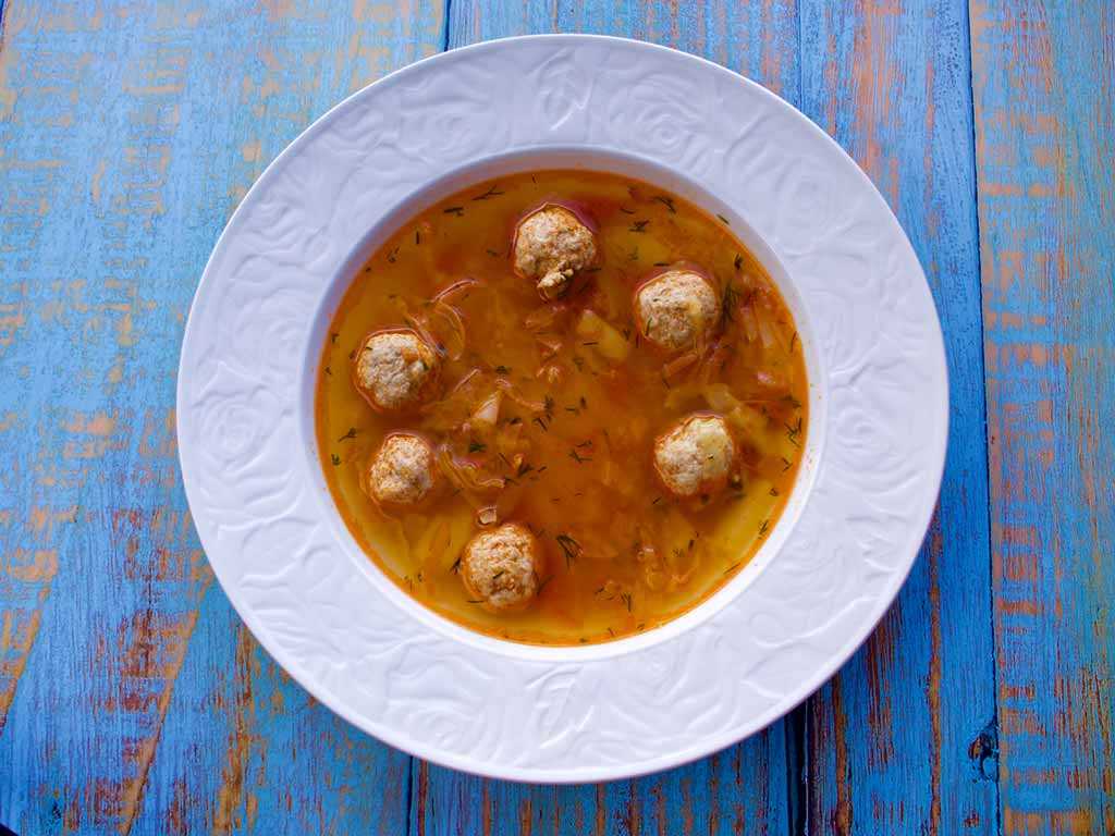 Щи с фрикадельками - вкусный рецепт с пошаговым фото
