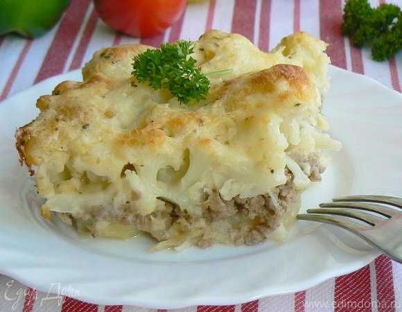 Как я готовлю мясную запеканку с цветной капустой по маминому рецепту — быстро просто и всегда вкусно