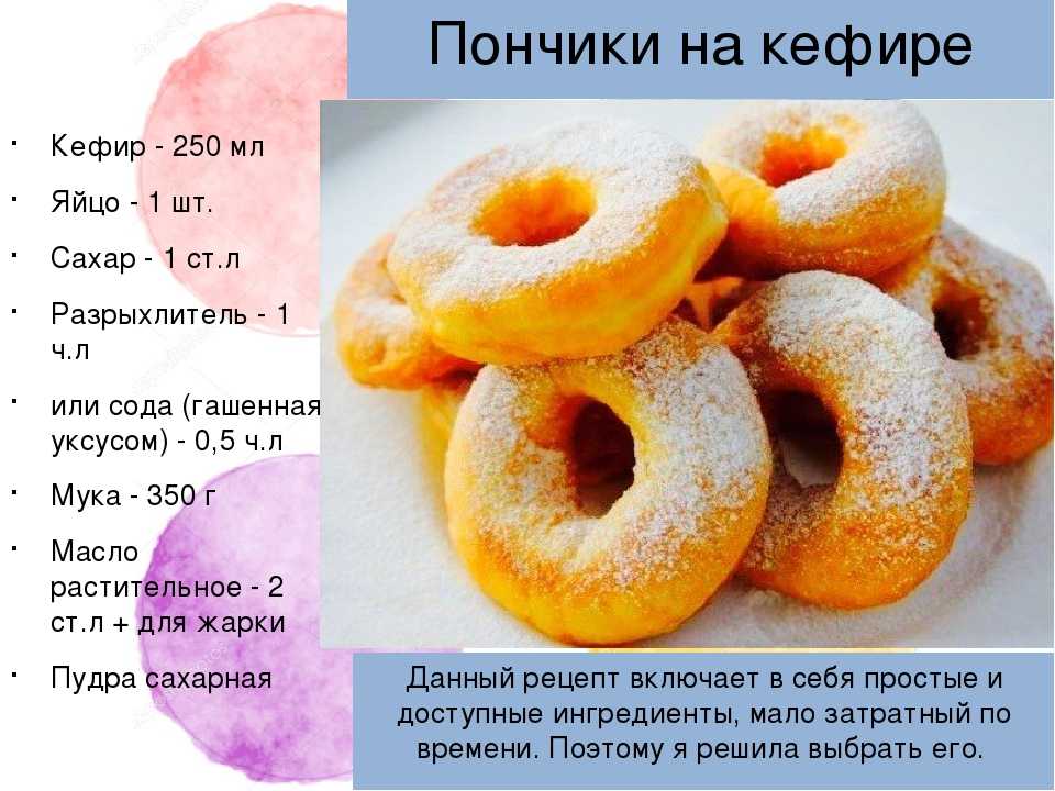 Пончики в духовке  рецепт с пошаговыми фото