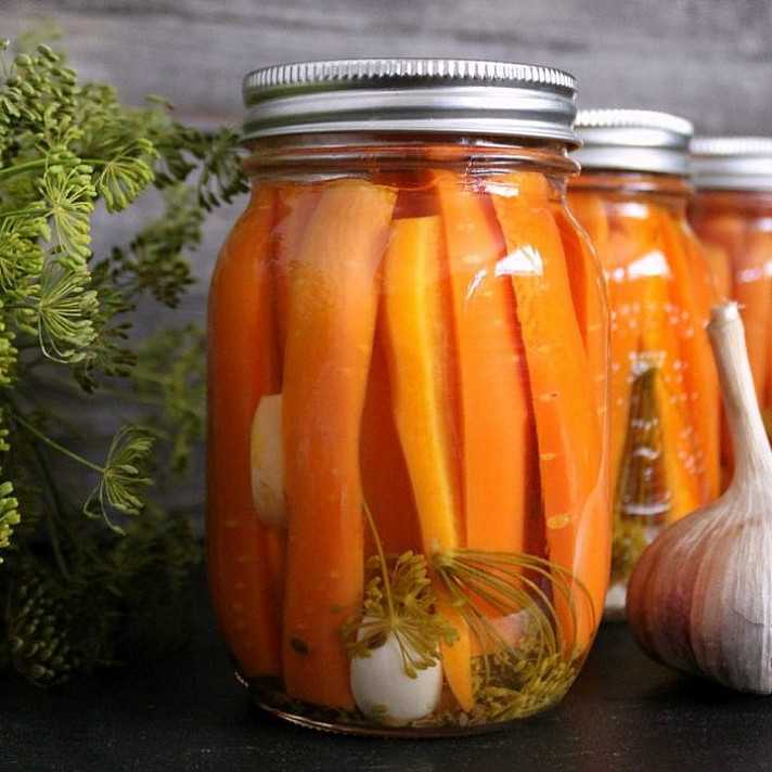Маринованная морковь на зиму в банках – рецепты заготовки с фото