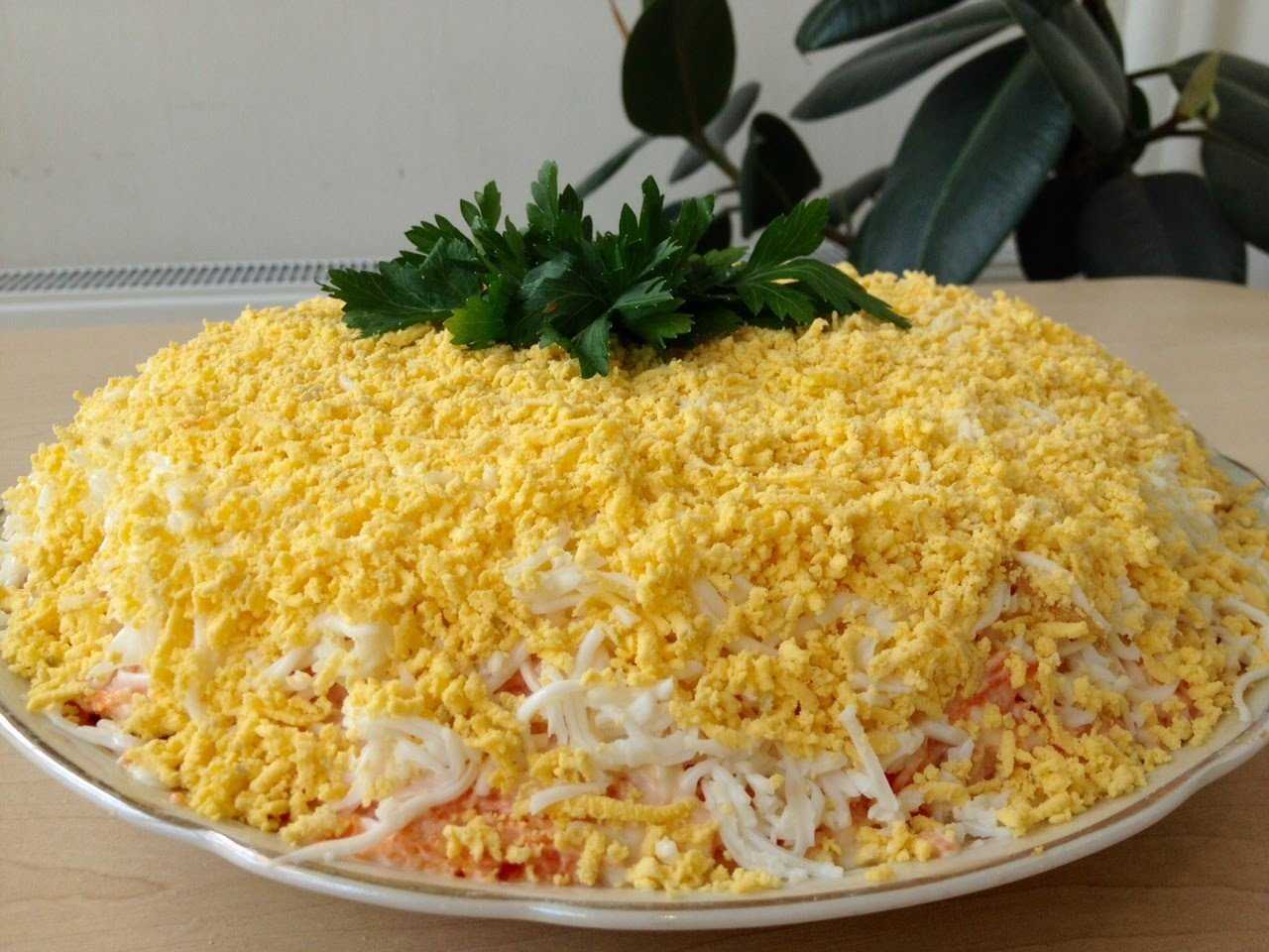 Салат мимоза: классический рецепт с пошаговыми фото