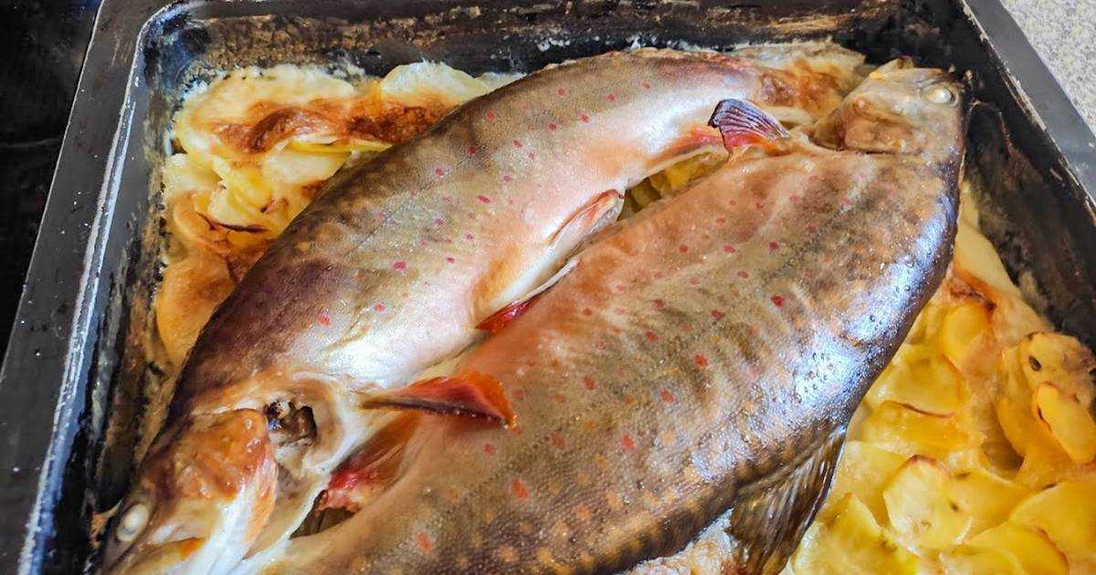 Голец в духовке в фольге – пошаговые рецепты